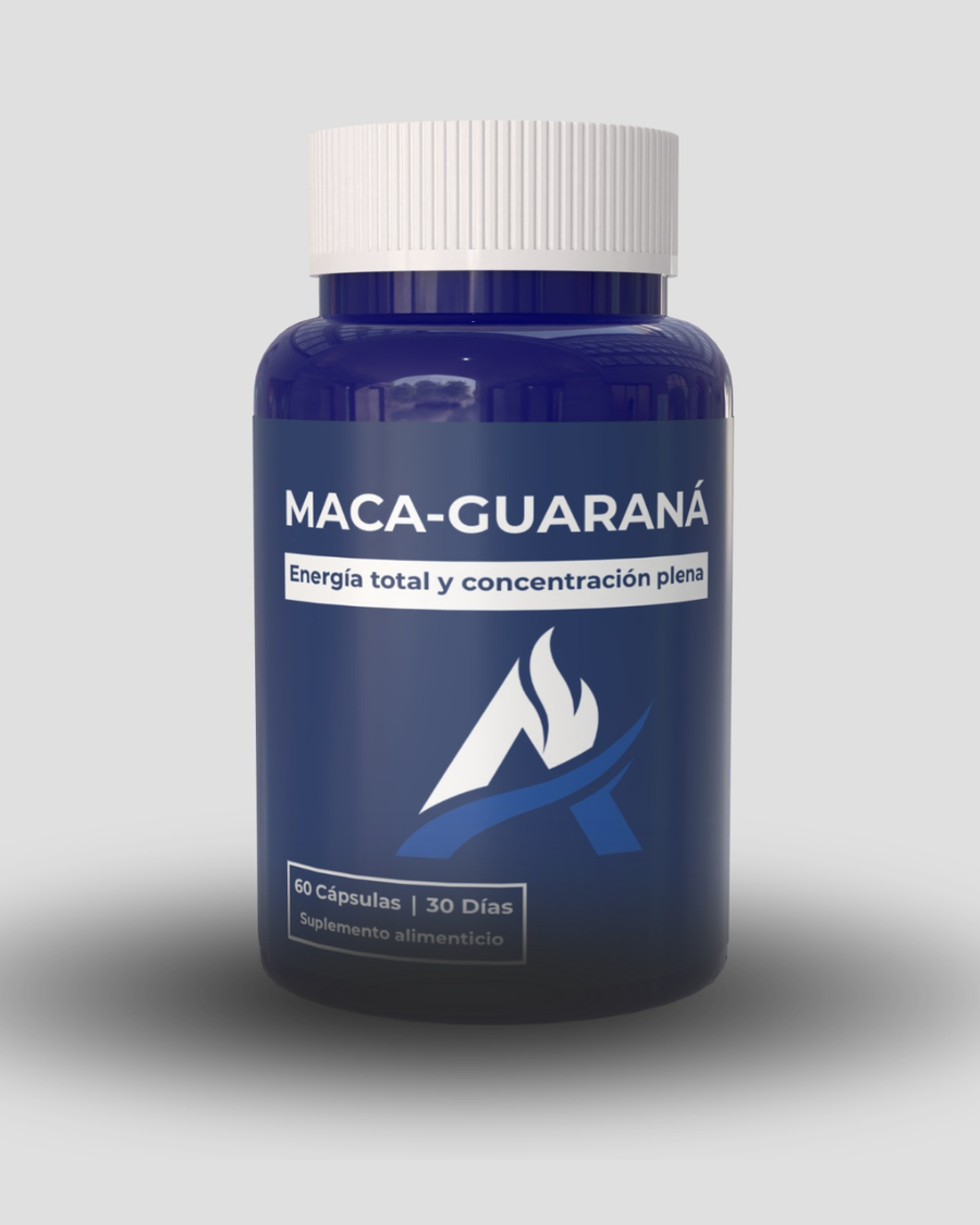 MACA-GUARANÁ 60 CÁPSULAS NEW PACKAGE.